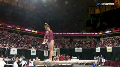 Brehanna Showers - Beam, Oklahoma - 2018 Big 12 Championship