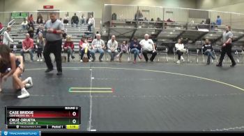 90 lbs Round 2 (4 Team) - Case Bridge, Contenders WA vs Cruz Orueta, Elite Athletic Club