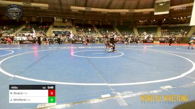 40 lbs Final - Rhyan Rivera, Team Hawaii Aloha vs Journey Whitford, Westlake