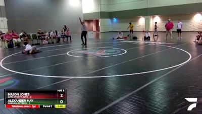 106 lbs Round 3 (6 Team) - Mason Jones, Elite Athletic Club vs Alexander May, Carolina Extreme