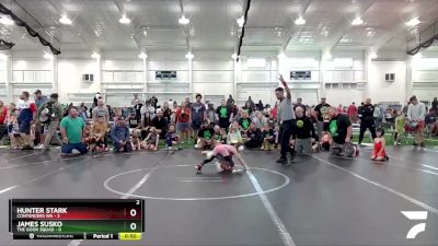 44 lbs Round 1 (6 Team) - Hunter Stark, Contenders WA vs James Susko, The Goon Squad