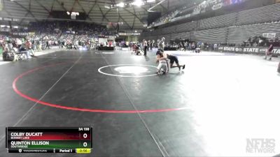 3A 138 lbs Cons. Round 3 - Colby Ducatt, Bonney Lake vs Quinton Ellison, Southridge