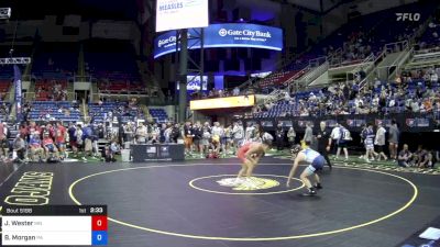 170 lbs Rnd Of 64 - Jed Wester, Minnesota vs Bodie Morgan, Pennsylvania