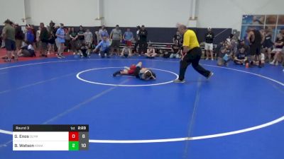 90 lbs Round 3 - Gage Enos, Olympia National vs Brady Watson, Kraken