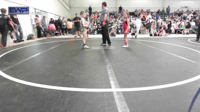 55 lbs Consolation - Amaiya Spence, Fort Gibson Youth Wrestling vs Clay Hubler, Warner Eagles Youth Wrestling