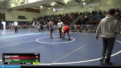 195 lbs Cons. Round 2 - Samuel Torres, El Rancho vs Elijah Juarez, Colton