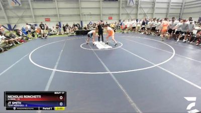 182 lbs Semis & 3rd Wb (16 Team) - Nicholas Ronchetti, Illinois vs JT Smith, Team Nebraska