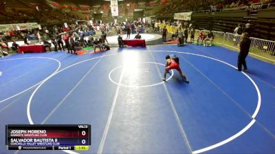 114 lbs 5th Place Match - Joseph Moreno, Hawkeye Wrestling Club vs Salvador Bautista Ii, Coachella Valley Wrestling Club