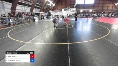 132 kg Quarterfinal - Derick Martinez, Ecedao vs Dawson Youngblut, Immortal Athletics Wrestling Club