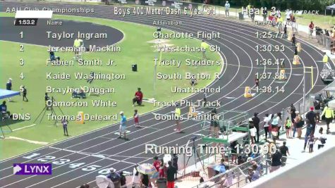 Youth Boys' 400m, Prelims 4 - Age under 6