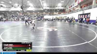 125 lbs Champ. Round 2 - Juan Lugo, Briar Cliff (Iowa) vs Tyler Hisey, Lourdes University