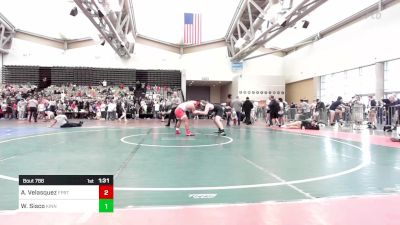 184-H lbs Round Of 32 - Anthony Velasquez, Freeport vs Wyatt Sisco, Kinnelon Colt