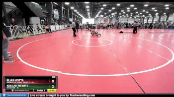 130 lbs Rd# 2 10:30am Friday - Keegan Hewitt, PA Silver vs Elias Motta, Minnesota Funky Singlets