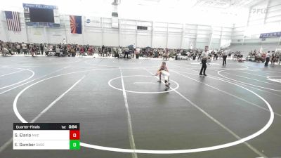 62 lbs Quarterfinal - Samson Elario, Aniciete Training Club vs Ezra Gamber, Shootbox WC