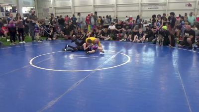 55 lbs Round 2 - Austin Hayhurst, Lunatics vs Oscar Ormond, Ares W.C. (MI)