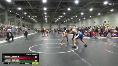 175 lbs Champ. Round 1 - Adrian Burney, WR-Topeka Blue Thunder vs Aidan Carmack, Turner Wrestling Club