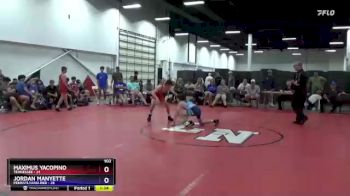 102 lbs Placement Matches (8 Team) - Maximus Yacopino, Tennessee vs Jordan Manyette, Pennsylvania Red