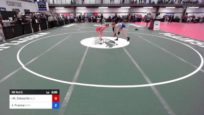 135 lbs Rr Rnd 5 - Morgan Edwards, Blair Academy vs Isis France, Wyoming Seminary