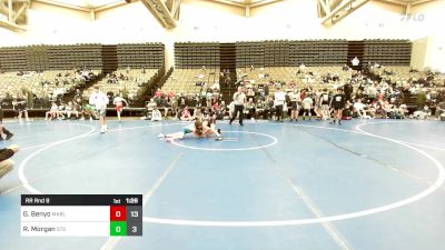 93 lbs Rr Rnd 9 - Gabe Benyo, Mat Assassins Black vs Ryan Morgan, Shore Thing Surf