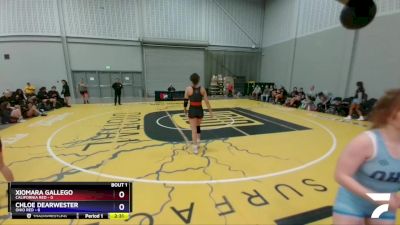 138 lbs Round 1 (4 Team) - Alex Maday, California Red vs Abigail Mozden, Ohio Red