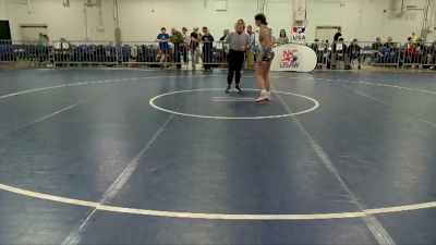 118-121 lbs Round 1 - Riley White, North Carolina vs Nova Estrada, Daughters Of Zion Wrestling