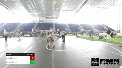 50 lbs Consolation - Jaxson Hollis, Aniciete Training Club vs McCrae Miller, Iron Co Wrestling Academy