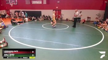 132 lbs Finals (2 Team) - Emily Ward, Best Trained vs Leighanna Patz, Kansas Gold