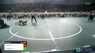 70 lbs Semifinal - Jonathan Kidwell, Team Tulsa Wrestling Club vs Crew Swigart, Choctaw Ironman Youth Wrestling