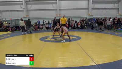 M-85 lbs Quarterfinal - Raeion Shirley, PA vs Porter Adams, OH