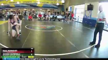 160 lbs Round 4 (8 Team) - Dominic Bambinelli, Roundtree Wrestling Academy vs Raul Rodriguez, Elite Athletic Club