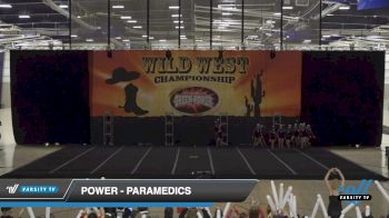 POWER - PARAMEDICS [2021 L3 Junior - D2 Day 1] 2021 American Cheer Power Roseville Showdown