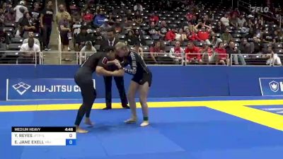 YANELISA REYES vs ELIZABETH JANE EXELL 2022 Pan IBJJF Jiu-Jitsu No-Gi Championship