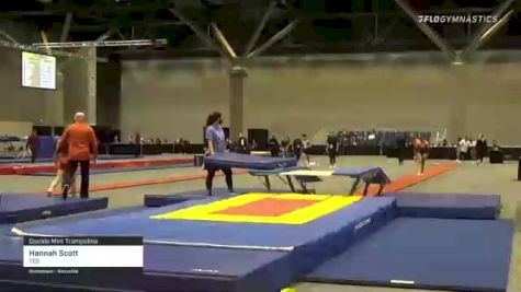 Hannah Scott - Double Mini Trampoline, TEG - 2021 USA Gymnastics Championships