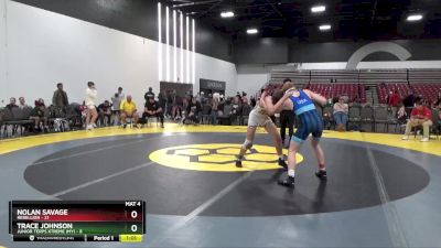 129 lbs Round 3 (8 Team) - Nolan Savage, Rebellion vs Trace Johnson, Junior Terps Xtreme (MY)