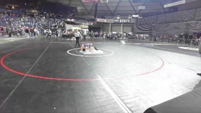 84 lbs 3rd Place Match - Aaron Alcala, Chelan G.O.A.T. Club vs Adan Hunt, Moses Lake Wrestling Club