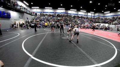 61 lbs Round Of 16 - Louden Delk, Tuttle Wrestling Club vs Kamdyn Smith, Choctaw Ironman Youth Wrestling