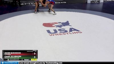 70 lbs Cons. Round 2 - Jacob Quichocho, California vs Chase Aulabaugh, Prodigy Wrestling Club