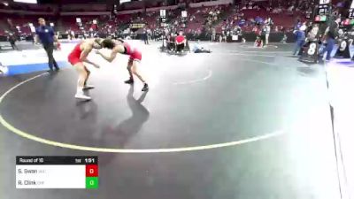 170 lbs Round Of 16 - Sloan Swan, Buchanan (CS) vs Ryan Clink, Chico (NS)