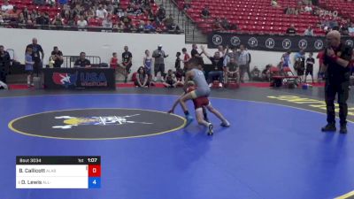 28 kg Cons 8 #2 - Bo Callicott, Alabama vs Dante Lewis, All-Phase Wrestling Club