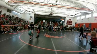 56 lbs Quarterfinal - Weston Nelson, Cody Wrestling Club vs Ace Phillips, Powell Wrestling Club