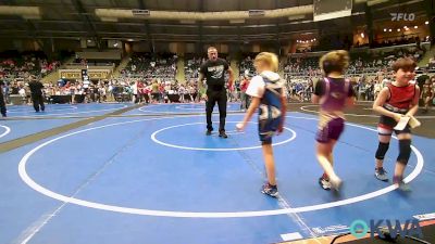 54 lbs Consi Of 8 #1 - Alicen Quillin, Chickasha Youth Wrestling vs Sara Lee, Genesis Wrestling