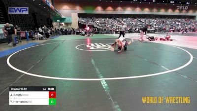 100 lbs Consi Of 8 #2 - June Smith, Silver State Wrestling Academy vs Yanell Hernandez, Nevada Elite