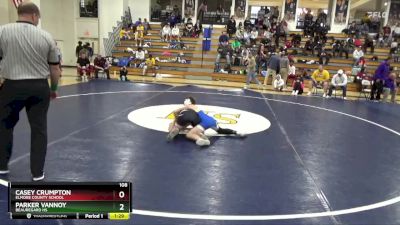 108 lbs Semifinal - Casey Crumpton, Elmore County School vs Parker Vannoy, Beauregard HS