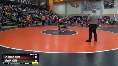 65 lbs Round 1 - Thomas Rohner, Big Game Wrestling Club vs Noah Porter, Alburnett Mat Pack