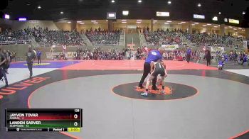 128 lbs Round 3 (4 Team) - Jayvon Tovar, Madras vs Landen Sarver, Scappoose