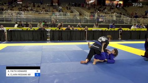 ALEXANDRIA FAITH HOWARD vs ANA CLARA REGIANI AROUCA 2024 Pan Jiu Jitsu IBJJF Championship