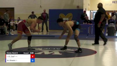 74 lbs Champ. Round 3 - Doug Zapf, TMWC/ PENN RTC vs Wyatt Sheets, TMWC/ CWC