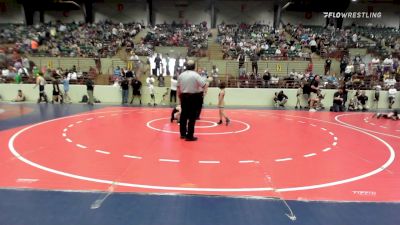 58 lbs Quarterfinal - Roman Powell, 706 Wrestling vs Harrison Adams, West Forsyth Wrestling Club