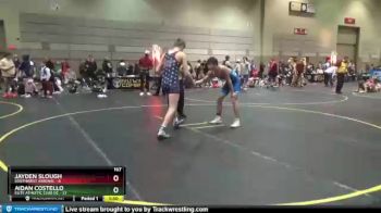 167 lbs Round 6 (8 Team) - AIDAN COSTELLO, Elite Athletic Club DZ vs Jayden Slough, Southwest Arsenal