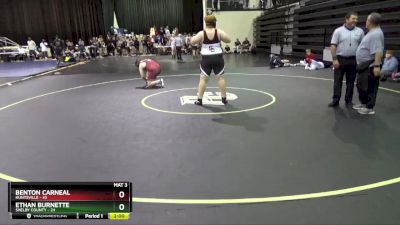 285 lbs Round 4 (10 Team) - Benton Carneal, Huntsville vs Ethan Burnette, Shelby County